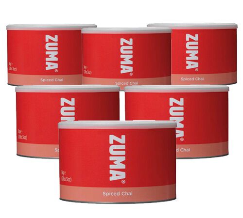 Zuma Frapp&eacute;-Getr&auml;nk Spiced Chai vegan f&uuml;r Gesch&auml;ftskunden 1 kg x 6
