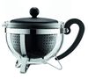 Bodum Chambord Glass Teapot with Infuser in Black - 1L image number 0