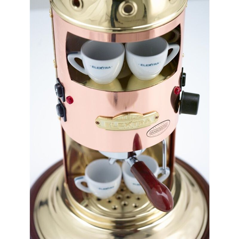 Machine expresso ELEKTRA Mini Verticale A1 Cuivre Laiton et bois image number 2