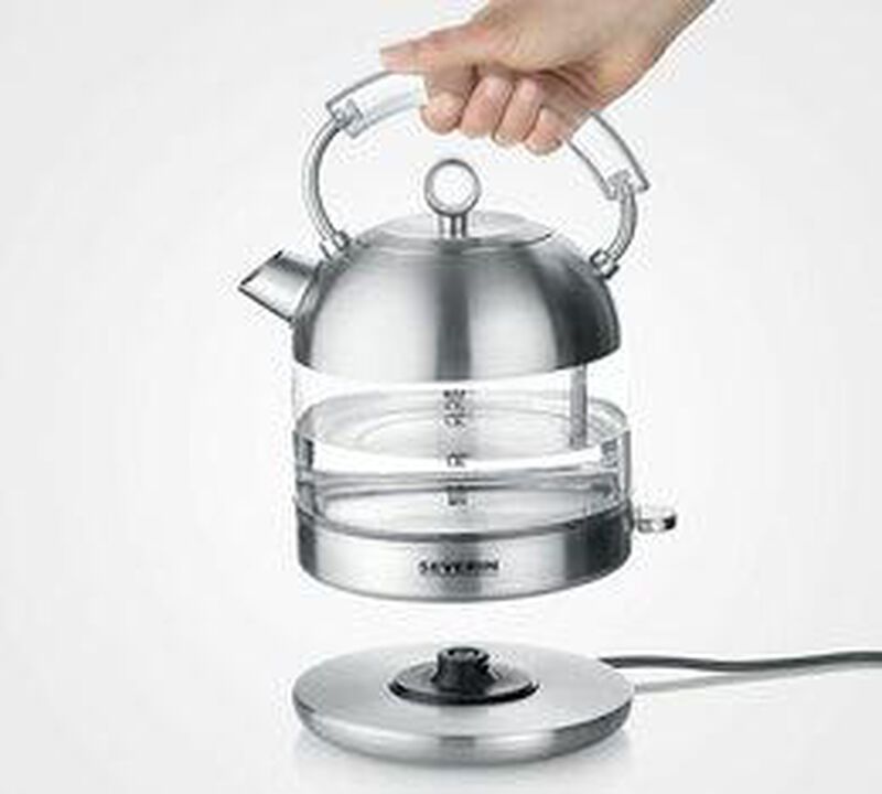 Bouilloire &eacute;lectrique WK3459 verre et inox - 1.7 L - SEVERIN image number 2