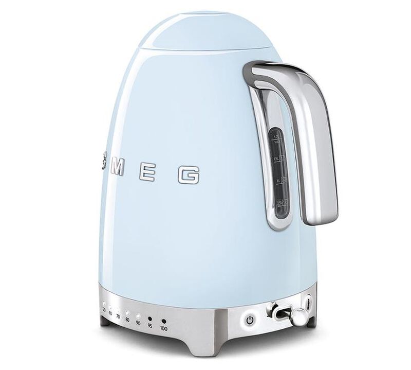 Bouilloire SMEG KLF04PBEU Bleu azur 1.7L - temp&eacute;rature r&eacute;glable image number 8