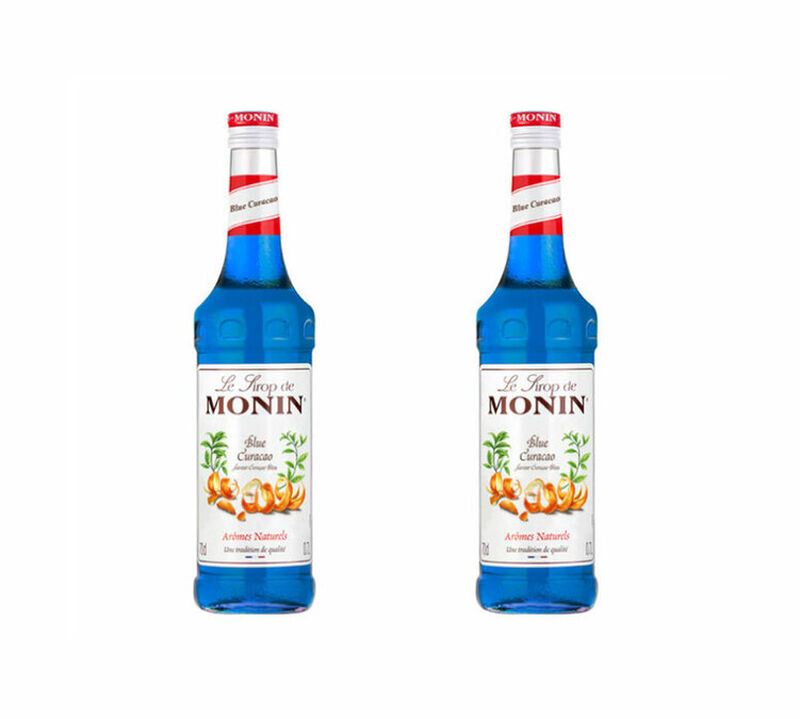 Sirop Monin - Curacao bleu - 2 x 70 cl image number 0