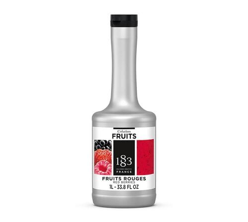 Pur&eacute;e de fruit Cr&eacute;ation Fruits 1883 - Fruits Rouges - 1 L
