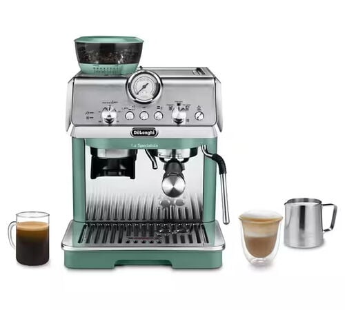 Machine Expresso DELONGHI EC9155.GR La Specialista Arte Green + kit Barista