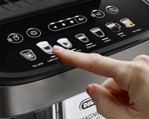 Expresso Broyeur DELONGHI Magnifica EVO FEB 2981.TB LatteCrema Titanium image number 8