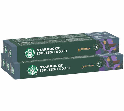 50 capsules compatibles Nespresso* Original  Espresso Roast- STARBUCKS