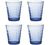 Duralex Prisme Marine Water Traditional Tumbler Glasses Pack of 4 - 27,5 cl image