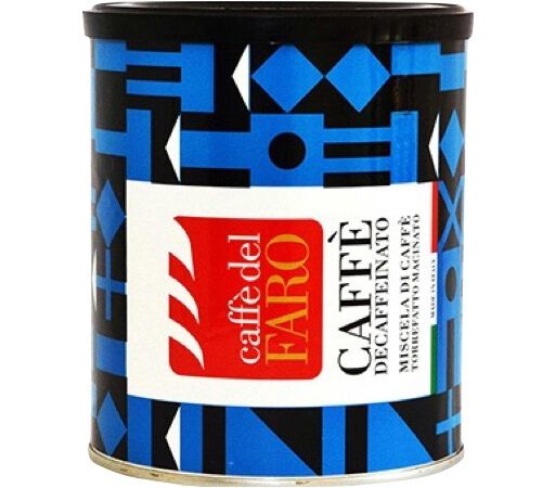 Caff&egrave; del Faro 'Decaffeinato' decaffeinated ground coffee - 250g