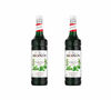 Sirop Monin Menthe - Bouteille plastique - 2 x 1L image number 0