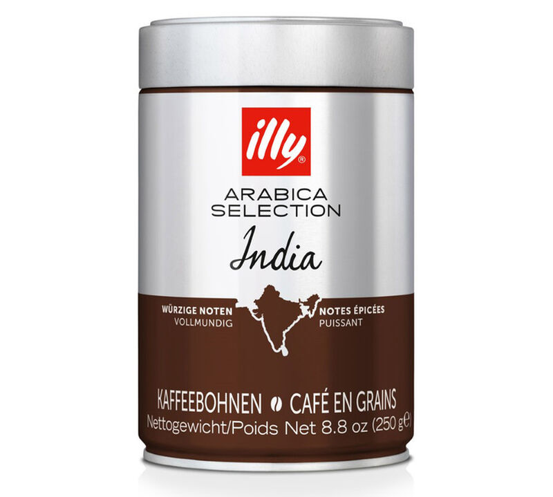 Illy Coffee Beans Arabica Selection India - 250g image number 0