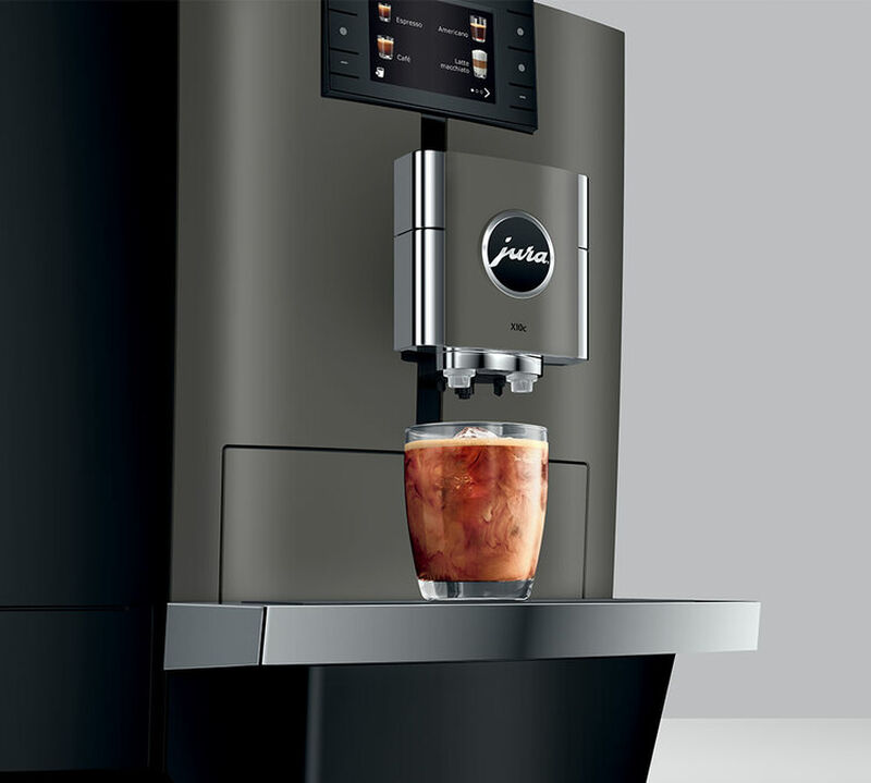 JURA X10c Dark Inox (EA) - R&eacute;seau d'eau image number 2