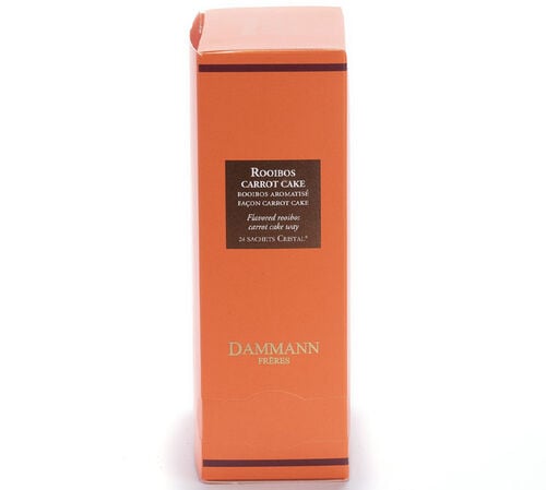 Rooibos Carrot Cake -  24 sachets -  DAMMANN FR&Egrave;RES