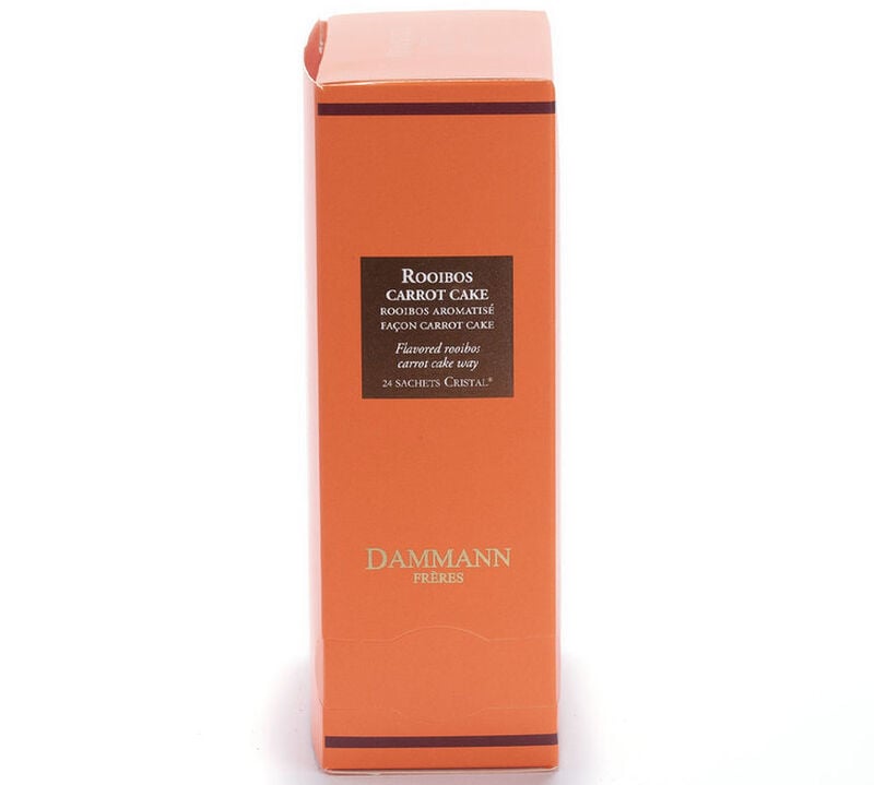 Rooibos Carrot Cake -  24 sachets -  DAMMANN FR&Egrave;RES image number 0