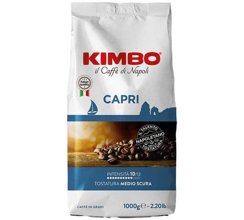 1 kg - Caf&eacute; en grain - Capri - KIMBO