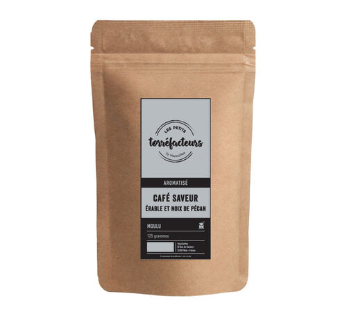 Les Petits Torr&eacute;facteurs Ground Coffee Maple Syrup & Pecan Nut flavoured - 125g