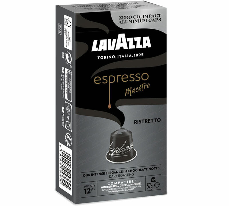 10 Nespresso* Original Compatible Capsules Ristretto &ndash; LAVAZZA image number 0