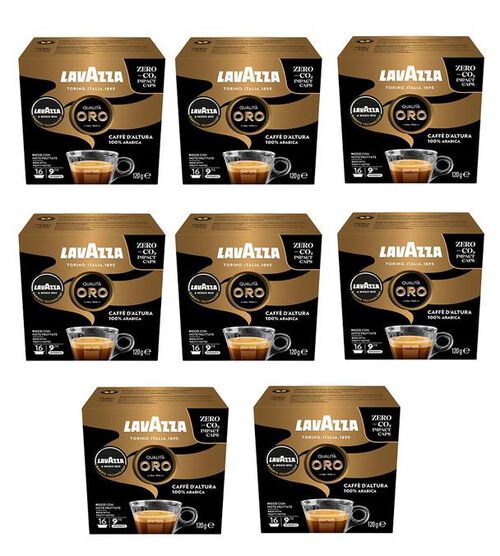 Lavazza - 128 Capsule A Modo Mio - Qualit&agrave; Oro Caff&egrave; d'Altura