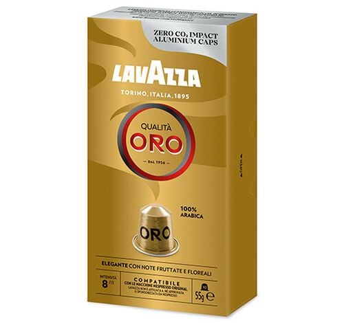 50 Nespresso* Original Compatible Capsules Espresso Qualita Oro &ndash; LAVAZZA image number 2