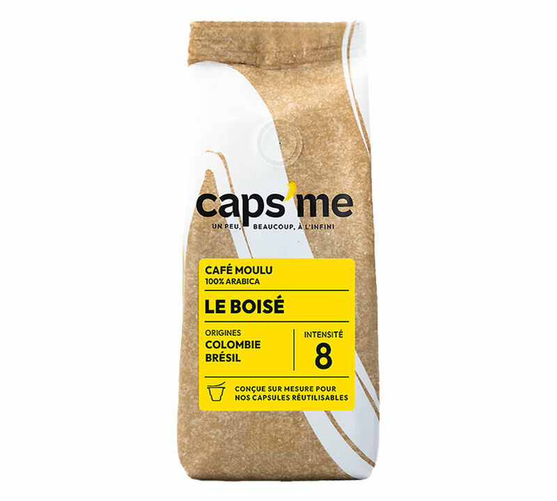 200 g - Caf&eacute; moulu - Le bois&eacute; - CAPS ME image number 0