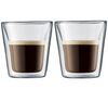 Bodum Set of 2 Canteen double wall glasses - 10cl image number 0