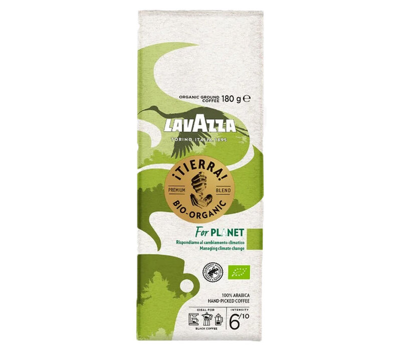 Lavazza Tierra for Planet Organic Ground Coffee 180g image number 0