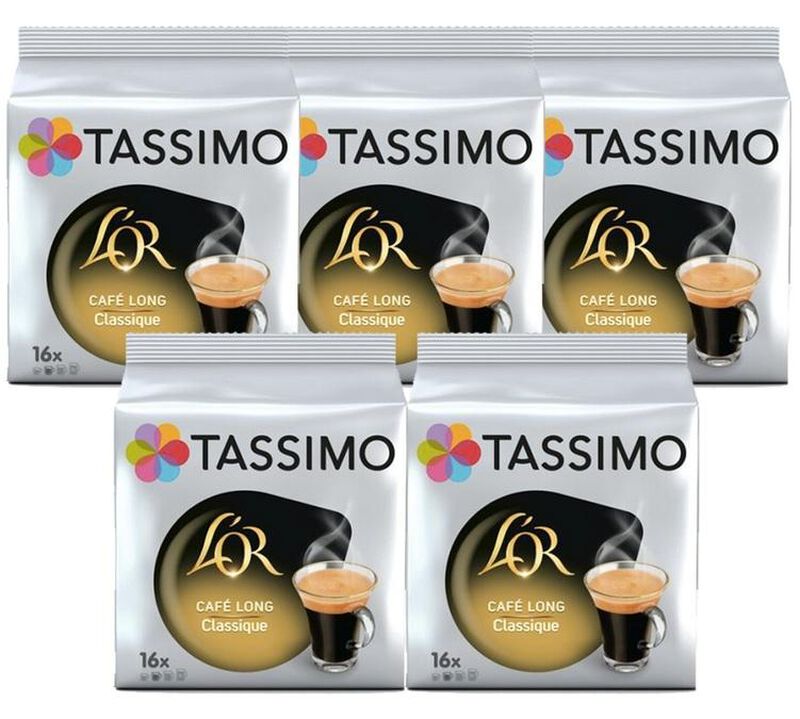 Tassimo pods L'Or Caf&eacute; Long Classique x 80 T-Discs image number 0