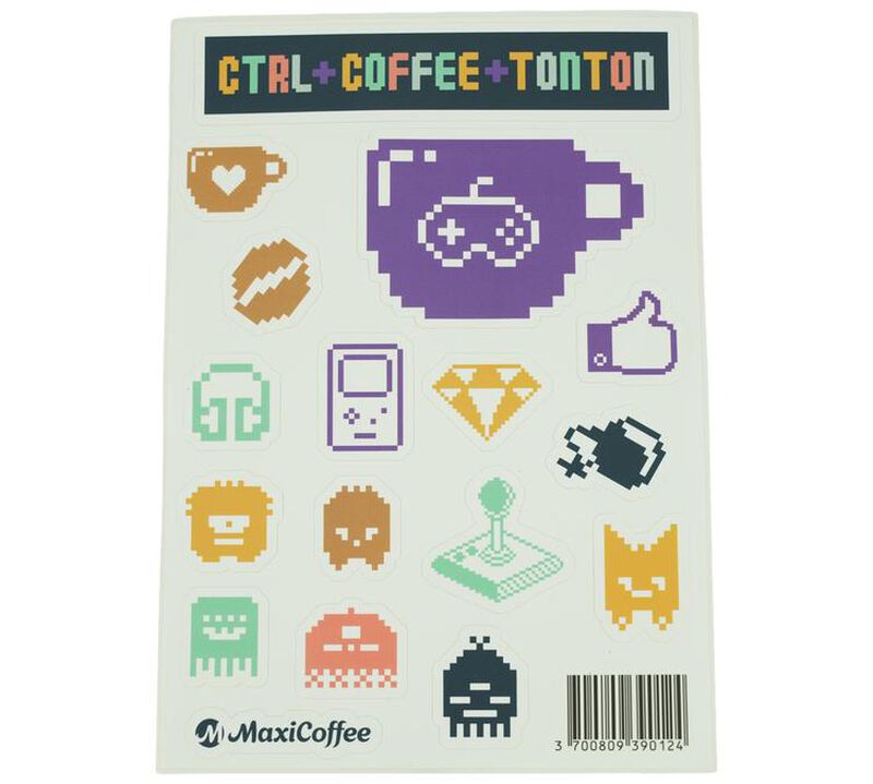 Coffret caf&eacute; en grain ( 2 x 250 g ) et tumbler Collab Tonton - MAXICOFFEE image number 4