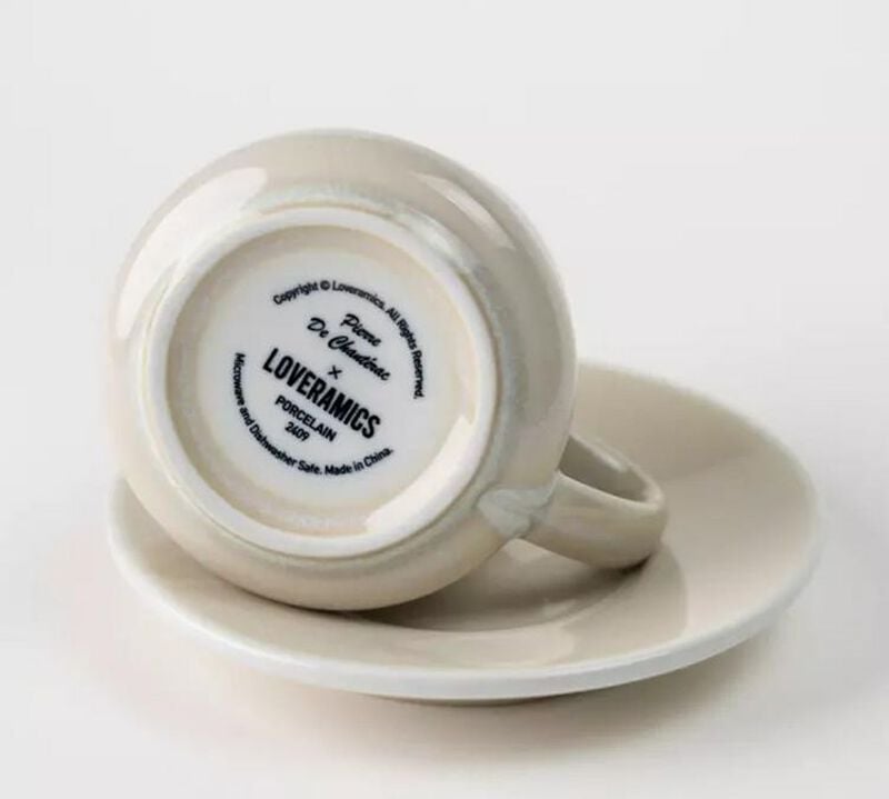 Sous-tasse - Ibrik Coffee 11.5cm Ivory - LOVERAMICS image number 1