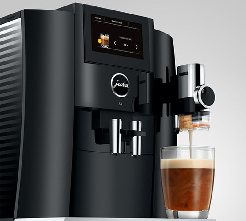 Expresso BroyeurJURA S8 EB PianoBlack 2024 Smart Connect inclus image number 2