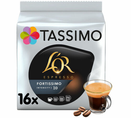 Tassimo pods L'or Espresso Fortissimo x 16 T-Discs