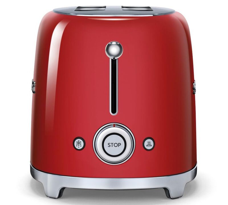 Toaster 2 tranches Ann&eacute;es 50 Rouge - SMEG - Parfait &eacute;tat image number 1