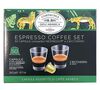 50 capsules compatibles Nespresso* Original + 2 verres espresso - CORSINI image number 0