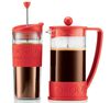 Bodum Brazil French Press in Red - 1L image number 3