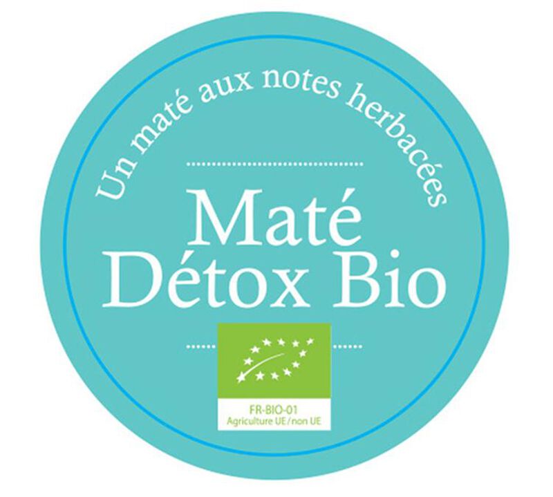 Coffret Mat&eacute; D&eacute;tox Bio - Vrac 100 g - COMPTOIR FRAN&Ccedil;AIS DU TH&Eacute; image number 1