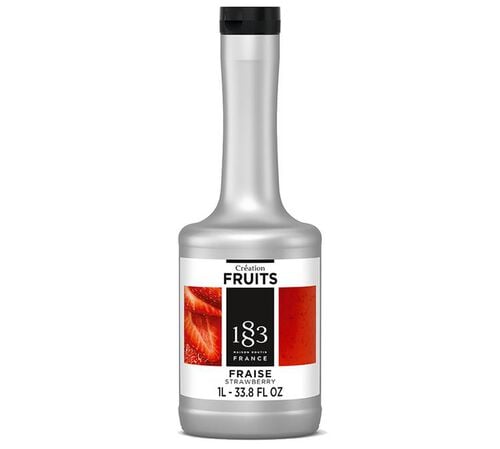 Pur&eacute;e de fruit Fraise - 1 L - Cr&eacute;ation Fruits 1883 ROUTIN