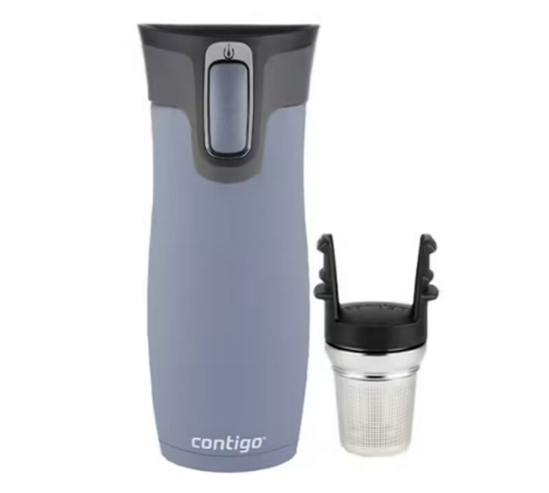 Mug isotherme Westloop Earl Grey 47 cl + infuseur &agrave; th&eacute; - CONTIGO image number 0