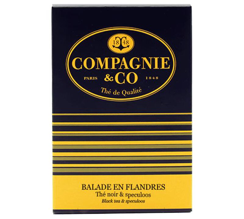 Compagnie Coloniale Black Tea Balade en Flandres - 25 Berlingo&reg; tea bags image number 0