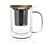 OGO Living - Tisaniera in vetro a doppia parete - 35cl image