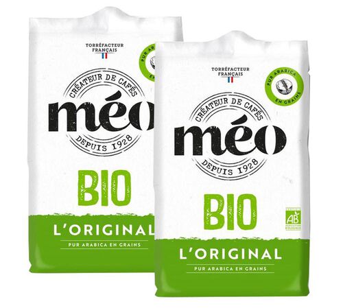 M&eacute;o Organic Coffee Beans L'Original Bio - 1kg