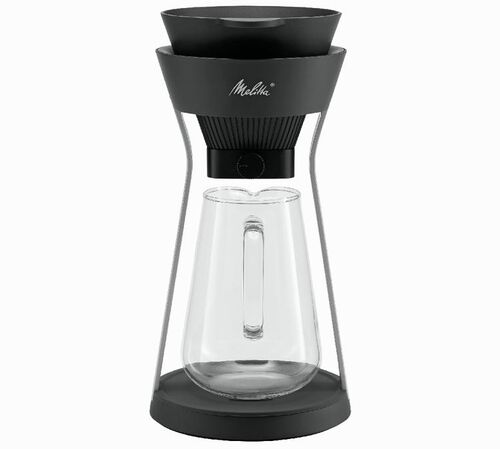 Pour Over AMANO for Slow Coffee - Silver - Melitta