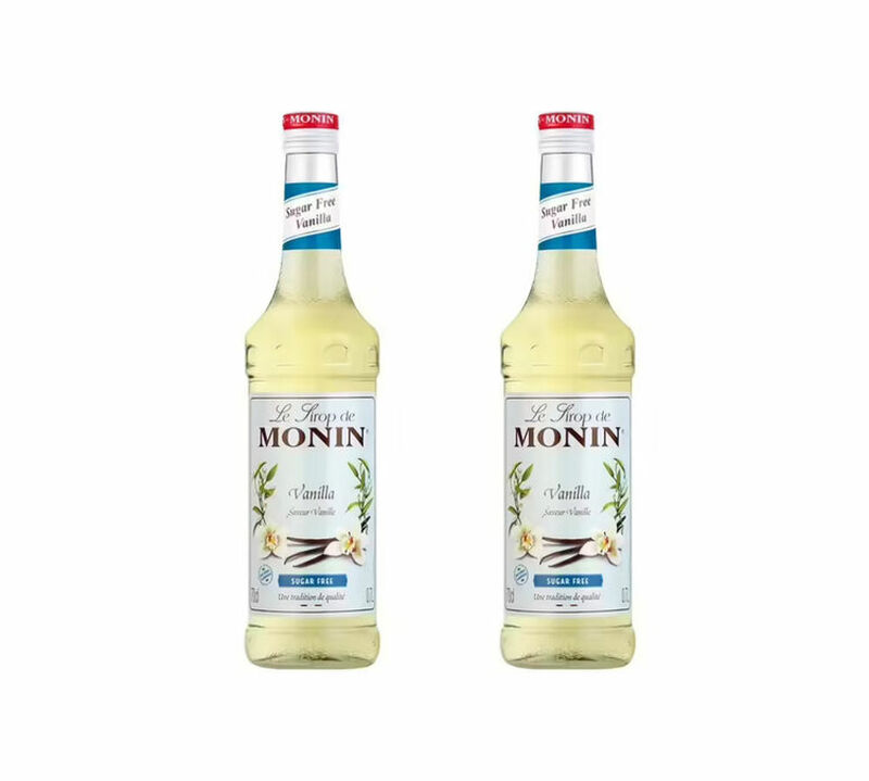 Sirop Monin - Vanille sans sucre - 2 x 70cl image number 0