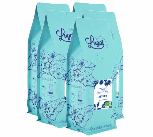 Caf&eacute;s Lugat Organic Coffee Beans Altura - 5kg