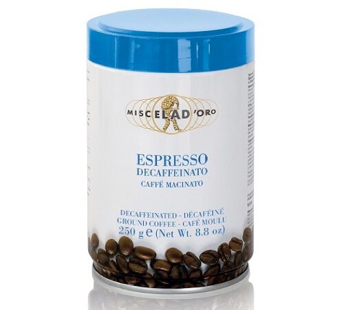Caf&eacute; moulu Espresso Decaffeinato 250g - Miscela d'Oro