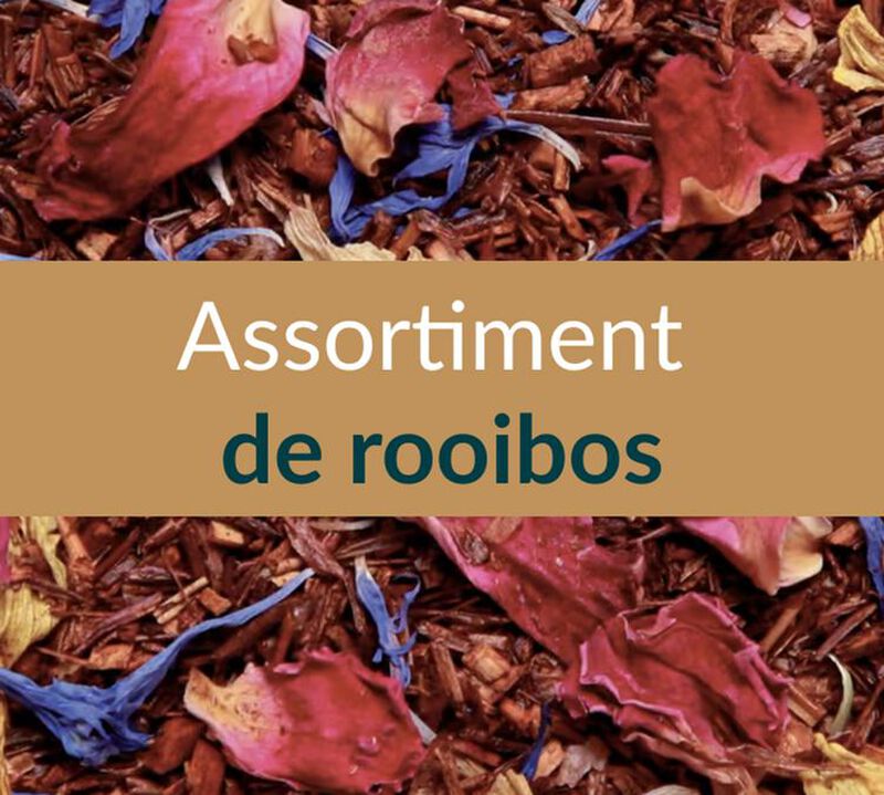 Assortiment de Rooibos - Vrac 3 x 100 g - MULTIMARQUES image number 0