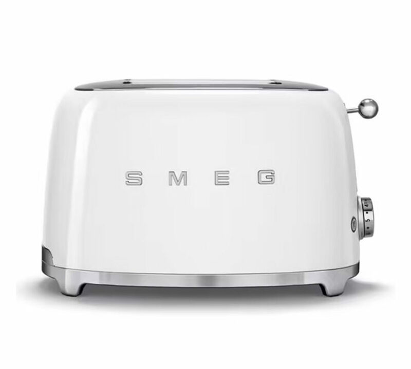 Set Petit-D&eacute;jeuner Grille-Pain TSF01WHEU et Bouilloire KLF03WHEU Blanc - SMEG image number 1