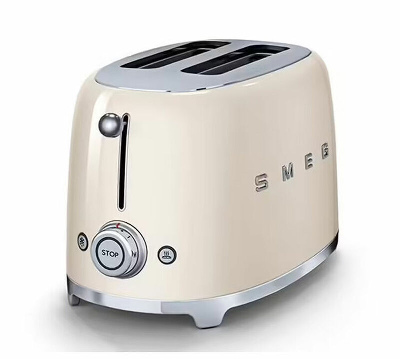 Set Petit-D&eacute;jeuner Grille-Pain TSF01CREU et Bouilloire KLF03CREU Cr&egrave;me - SMEG image number 2