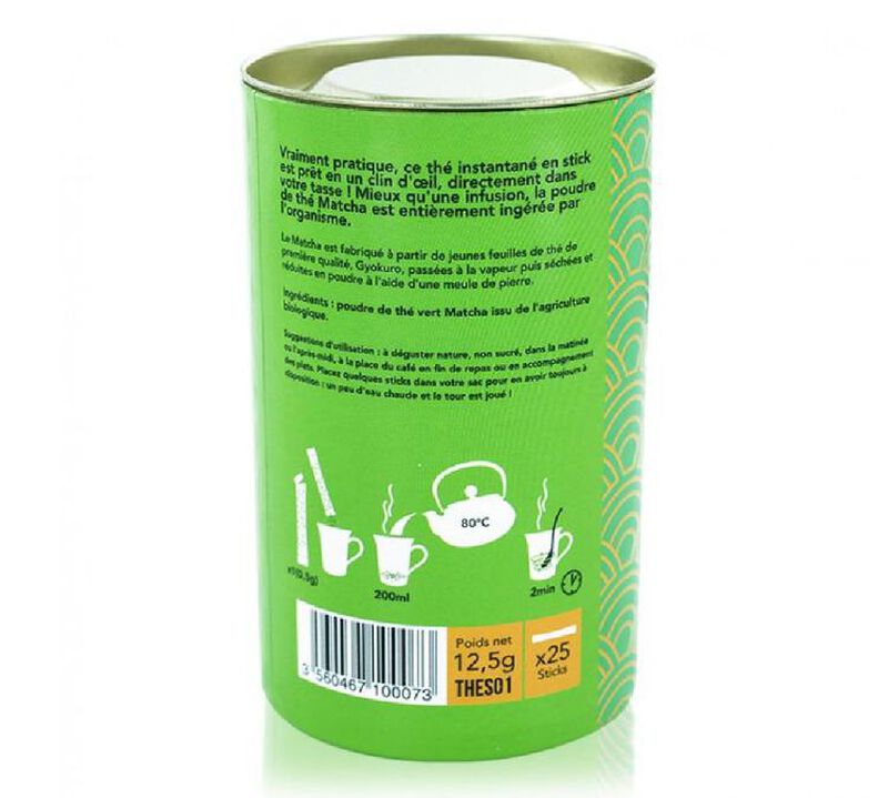 Aromandise - Matcha instantaneo bio 25 bustine image number 1