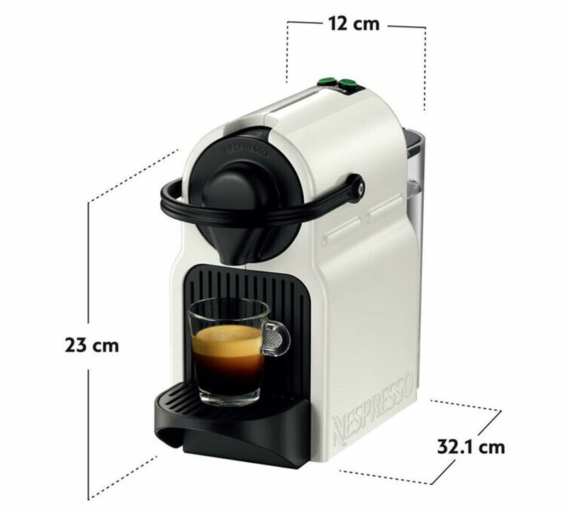 Krups Inissia Bianca Macchina a capsule per Nespresso* XN1001 image number 3