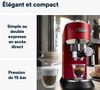 Machine expresso DELONGHI Dedica EC695.R Rouge image number 5