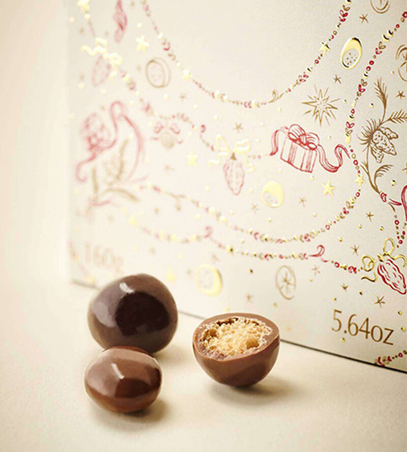 Valrhona Christmas 2025 Gourmet Moments Chocolate Box - 160 g image number 3